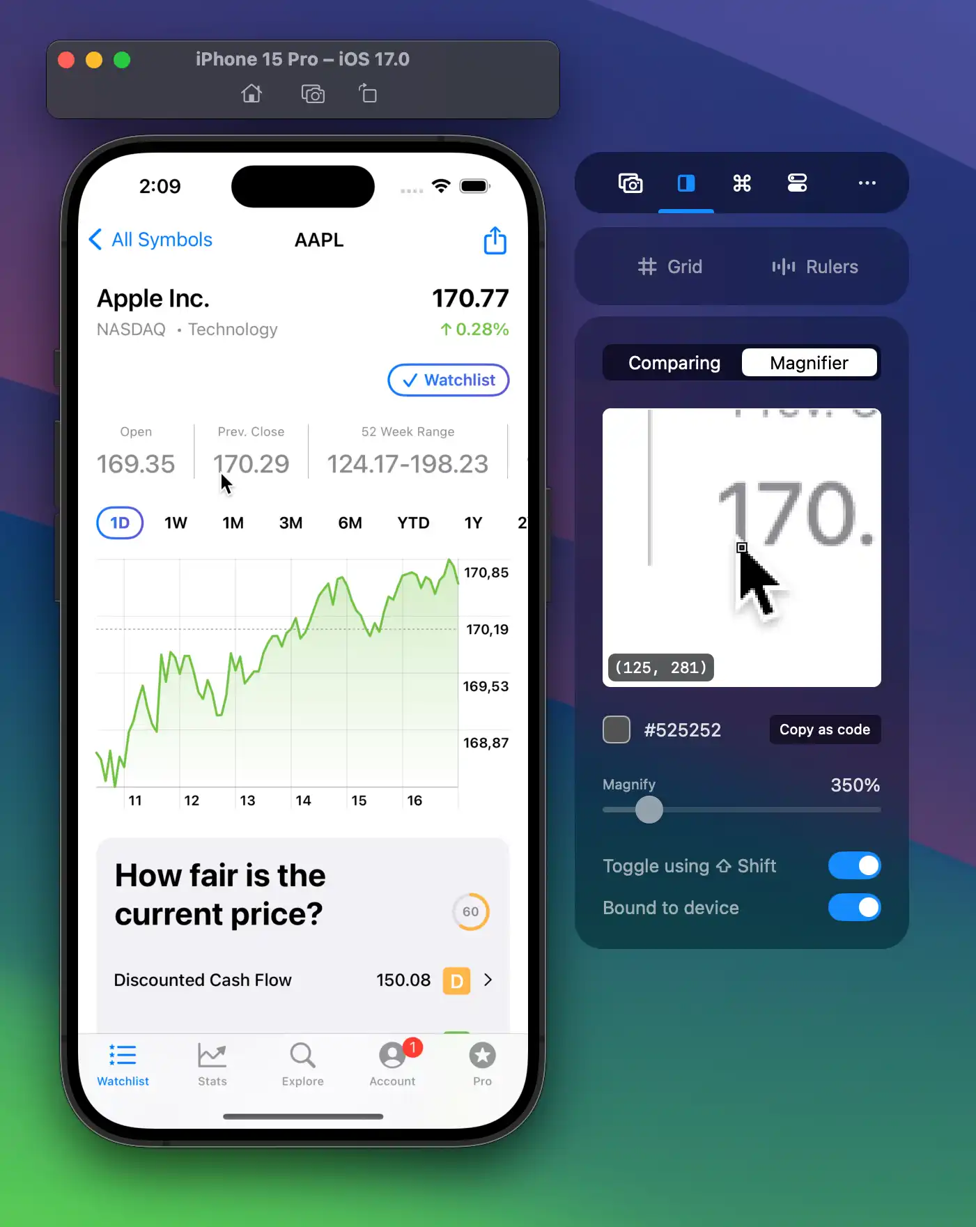 Magnify for Precision